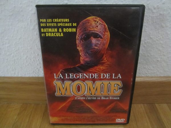 DVD La Légende de la Momie, de Jeffrey Obrow