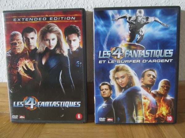 Lot 2 DVD Les 4 fantastiques : Extended Edition & le surfer d'argent