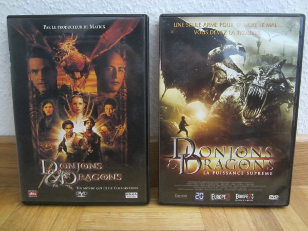 Lot 2 DVD Donjons & Dragons + La puissance suprême