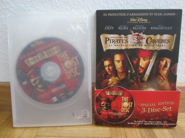 Ed. 3 DVD Pirates des Caraïbes : La malédiction du Black Pearl & The Lost Disc