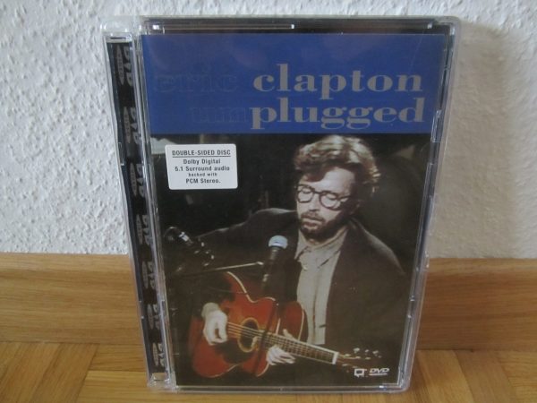DVD Eric Clapton, Unplugged (double-sided Disc)