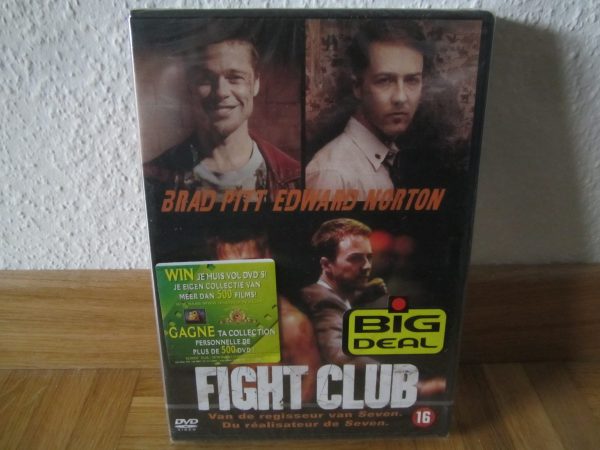 DVD Fight Club - Brad Pitt, Edward Norton (NEUF, sous blister)