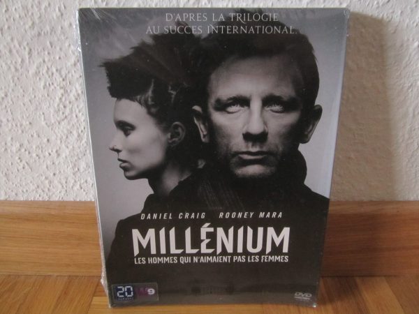 DVD Millénium, Les hommes qui n'aimaient pas les femmes (NEUF, sous blister)