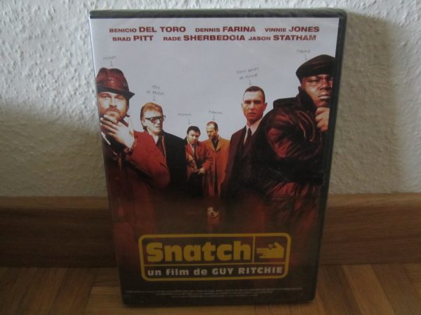 DVD Snatch, Guy Ritchie - Del Toro, Pitt, Statham (NEUF, sous blister)