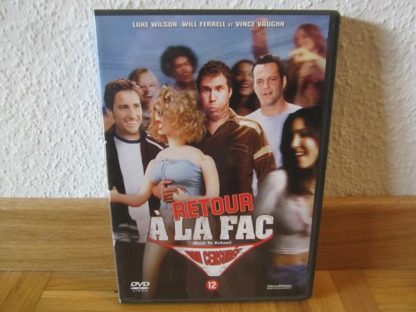 DVD Retour à la FAC (Back To School) - Wilson, Ferrell, Vaughn