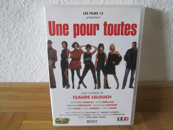 DVD Une pour toutes, de C. Lelouch - Marielle, Parillaud
