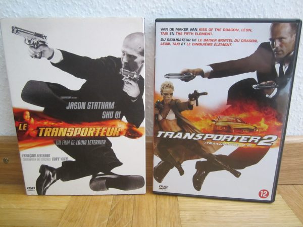 Lot de 2 DVD Le transporteur 1 et 2 - Jason Statham