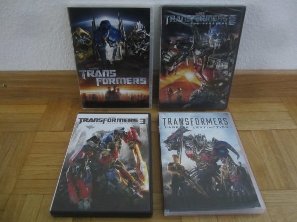 Lot de 4 DVD Transformers, de Michael Bay