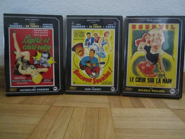 DVD René Château (De Funès / Bourvil) : 10.-/pce