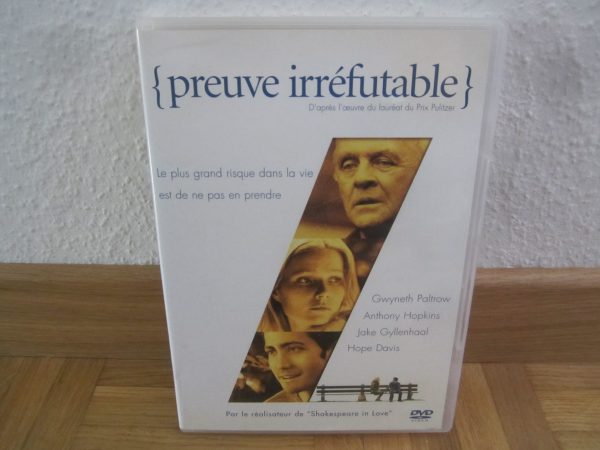 DVD Preuve irréfutable - Paltrow, Hopkins