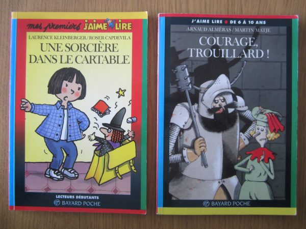Lot de 2 livres "J'aime lire" (en bon état)