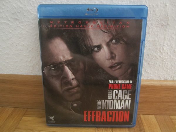 Blu-ray Effraction - Nicolas Cage, Nicole Kidman