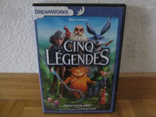 DVD DreamWorks : Les Cinq Légendes