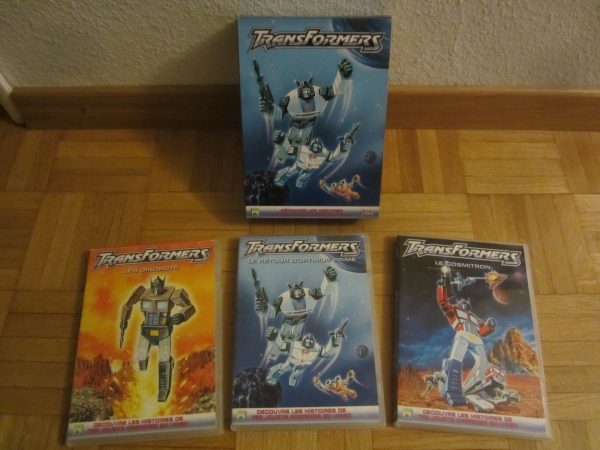 Coffret 3 DVD Junior TransFormers