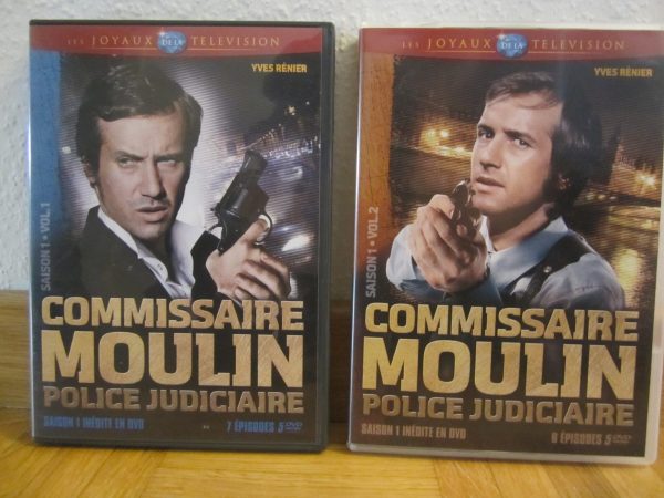 Coffrets 5 DVD Commissaire Moulin, Police judiciaire, Y. Rénier