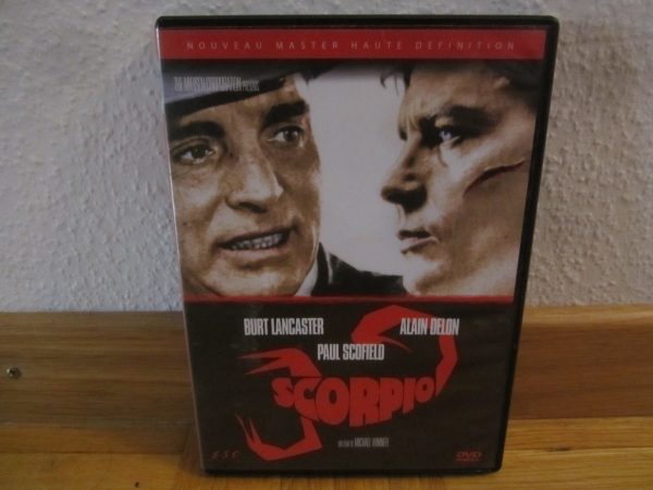 DVD Scorpio - Burt Lancaster, Alain Delon, Paul Scofield