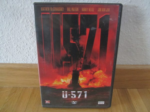 DVD U-571 - McConaughey, Paxton, Keitel, Jon Bon Jovi