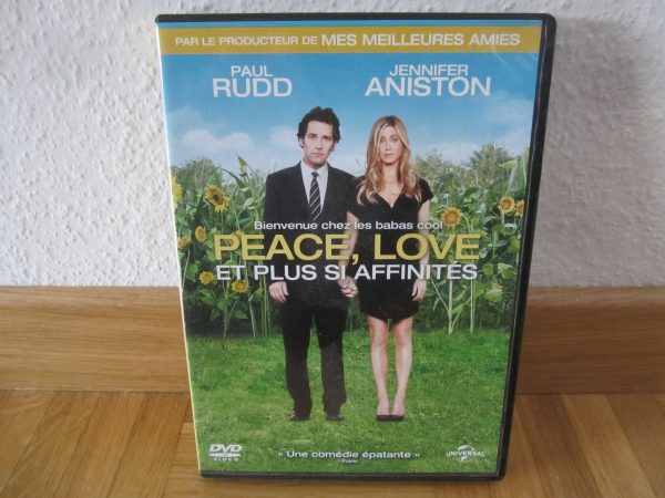DVD Peace, Love et plus si affinités - Paul Rudd, Jennifer Aniston