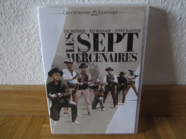 DVD Les sept mercenaires - Brynner, Wallach, McQueen