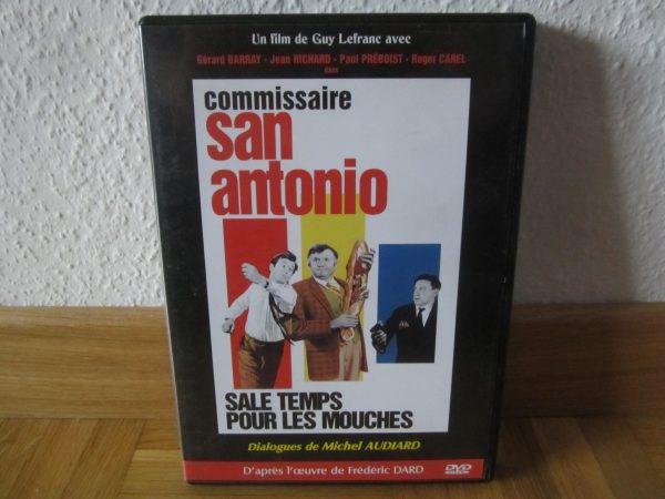 DVD Commissaire San Antonio : Sale temps pour les mouches