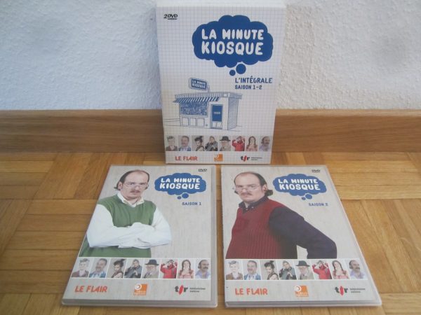 Ed. 2 DVD La minute kiosque, L'intégrale saisons 1-2