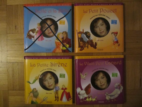 3 livres - Marlène Jobert (uniquement livre, sans CD) d'occasion