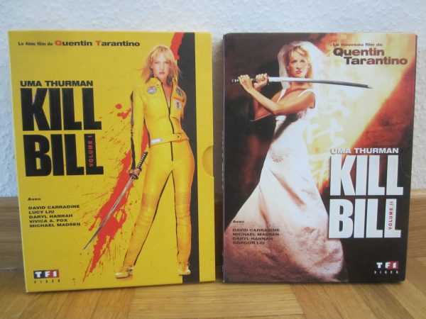 Lot de 2 double-DVD KILL BILL, de Q. Tarantino - Uma Thurman