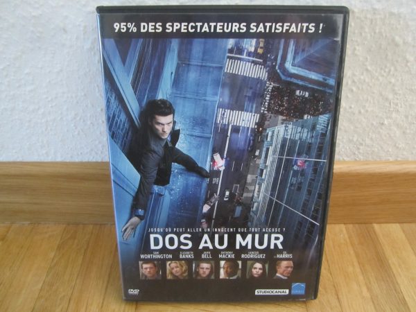 DVD Dos au mur - Sam Worthington, Elizabeth Banks, Jamie Bell
