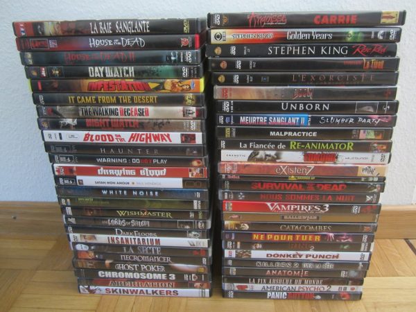 DVD Thriller, films d'horreur, épouvante