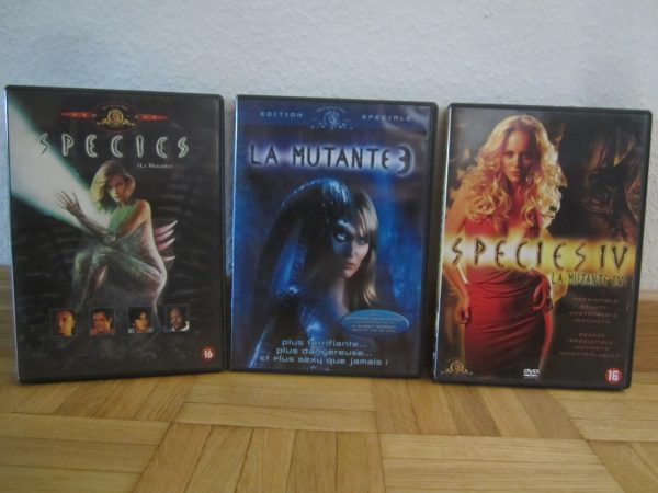 Lot de 3 DVD La Mutante 1, 3 et 4 (Species)