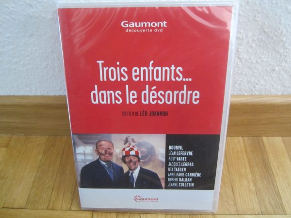 DVD Trois enfants... dans le désordre - Bourvil, J. Lefèbvre, R. Varte (NEUF)