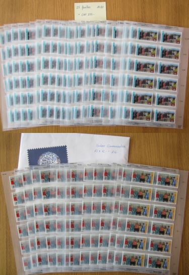 Timbres-poste Suisse autocollants "Communication" (en cours de validité)