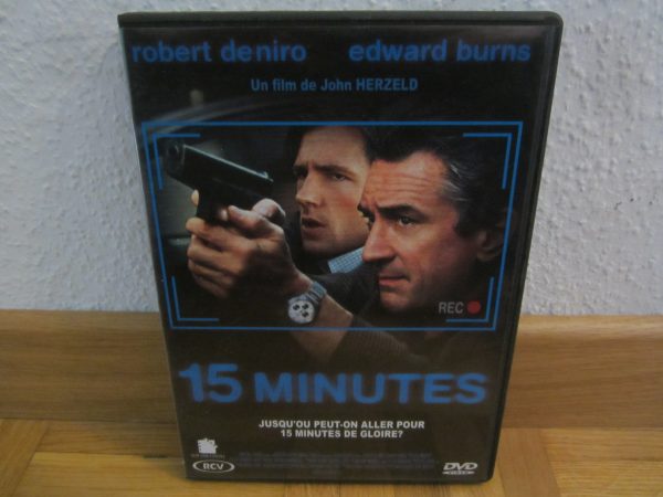 DVD 15 minutes - Robert De Niro, Edward Burns