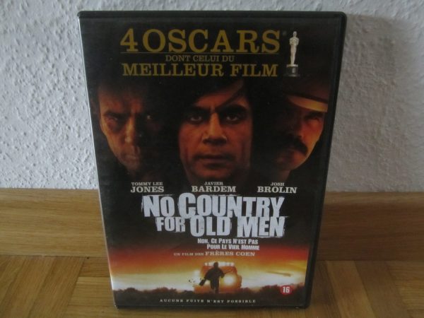 DVD No Country for Old Men, film des frères Coen - Jones, Bardem, Brolin