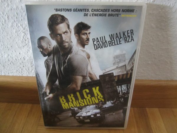 DVD Brick Mansions - Paul Walker, David Belle et RZA