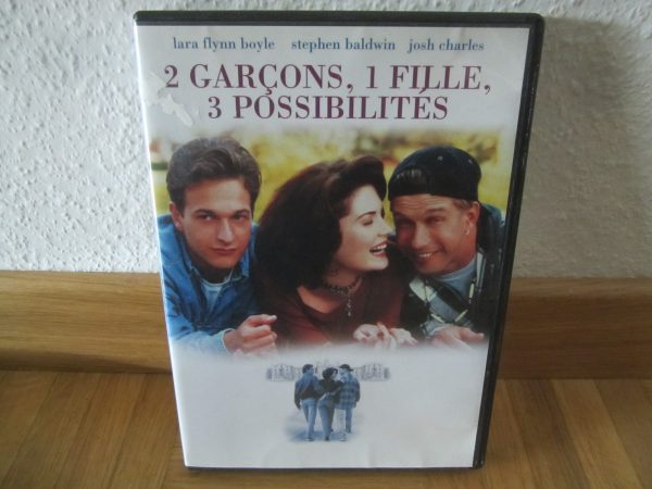 DVD 2 garçons, 1 fille, 3 possibilités - Flynn Boyle, Baldwin, Charles