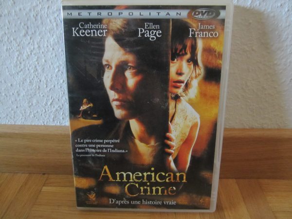 DVD American Crime - Catherine Keener, Ellen Page, James Franco