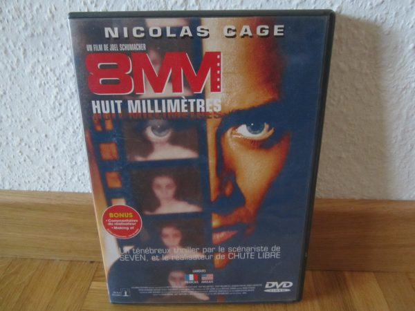 DVD Huit millimètres (8MM), de Joël Schumacher - Nicolas Cage