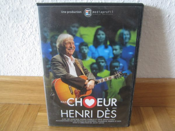 Double DVD Tous en choeur avec Henri Dès