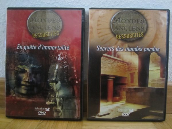 Lot de 2 DVD "Mondes anciens ressuscités"