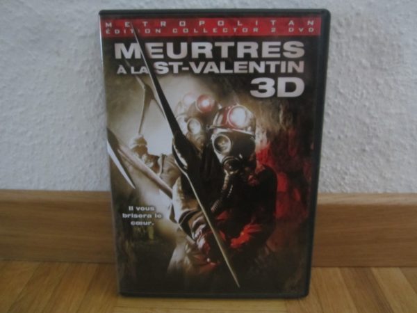 Ed. collector 2 DVD Meurtres à la St-Valentin 3D