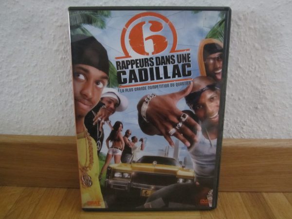 DVD 6 Rappeurs dans une Cadillac