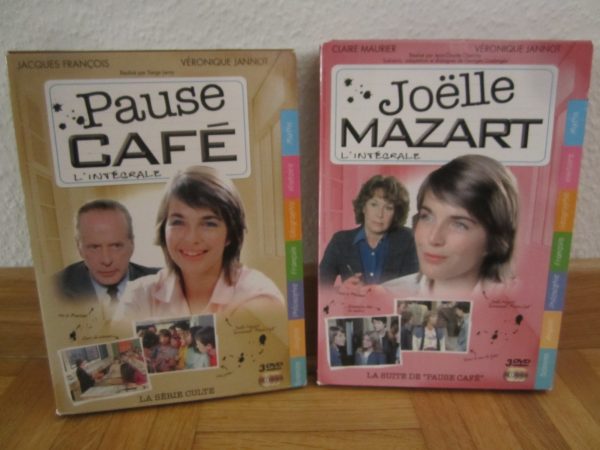 Lot de 2 coffrets DVD Pause café + Joëlle Mazart - Véronique Jannot