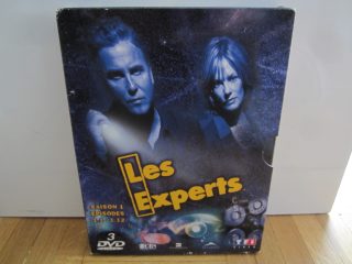 Coffret 3 DVD Les Experts, saison 1, épisodes 1.1 - 1.12