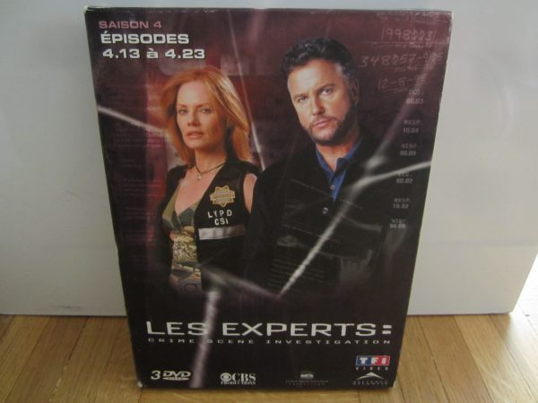 Coffret 3 DVD Les Experts, saison 4, épisodes 4.13 - 4.23