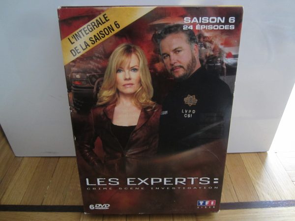 Coffret 6 DVD Les Experts, saison 6, l'intégrale (24 épisodes)