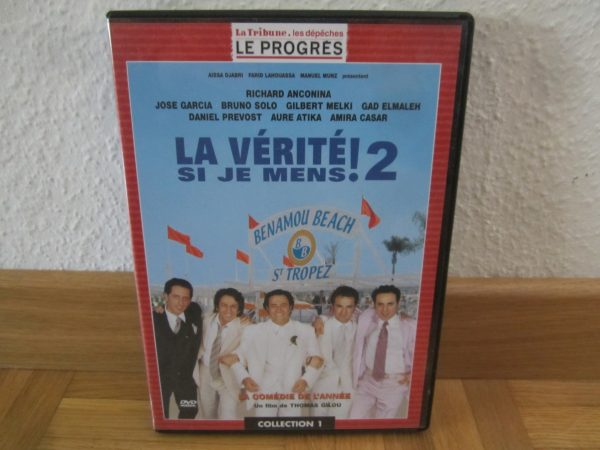 DVD La vérité si je mens 2 - Anconina, Garcia, Solo