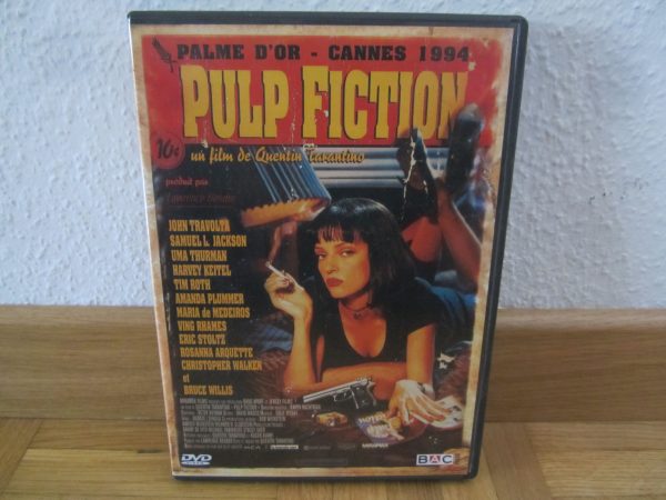 DVD Pulp Fiction, de Q. Tarantino - Travolta, Thurman