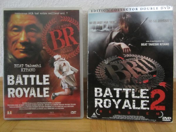 Lot de 2 DVD : Battle Royale & Ed. collector double DVD Battle Royale 2