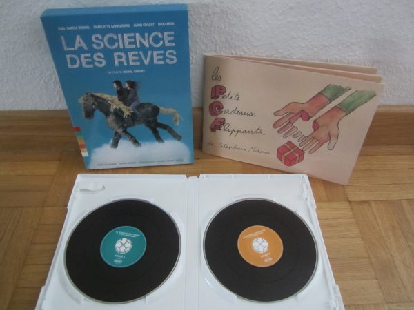 Coffret 2 DVD La science des rêves - Garcia Bernal, Gainsbourg, Chabat, Miou-Miou + livret BD